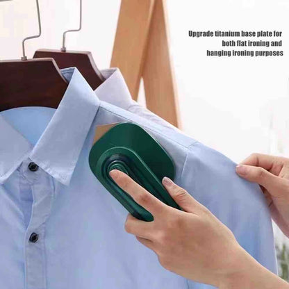 Mini Steam Iron for Clothes | Travel Foldable Fabric Wrinkle Remover