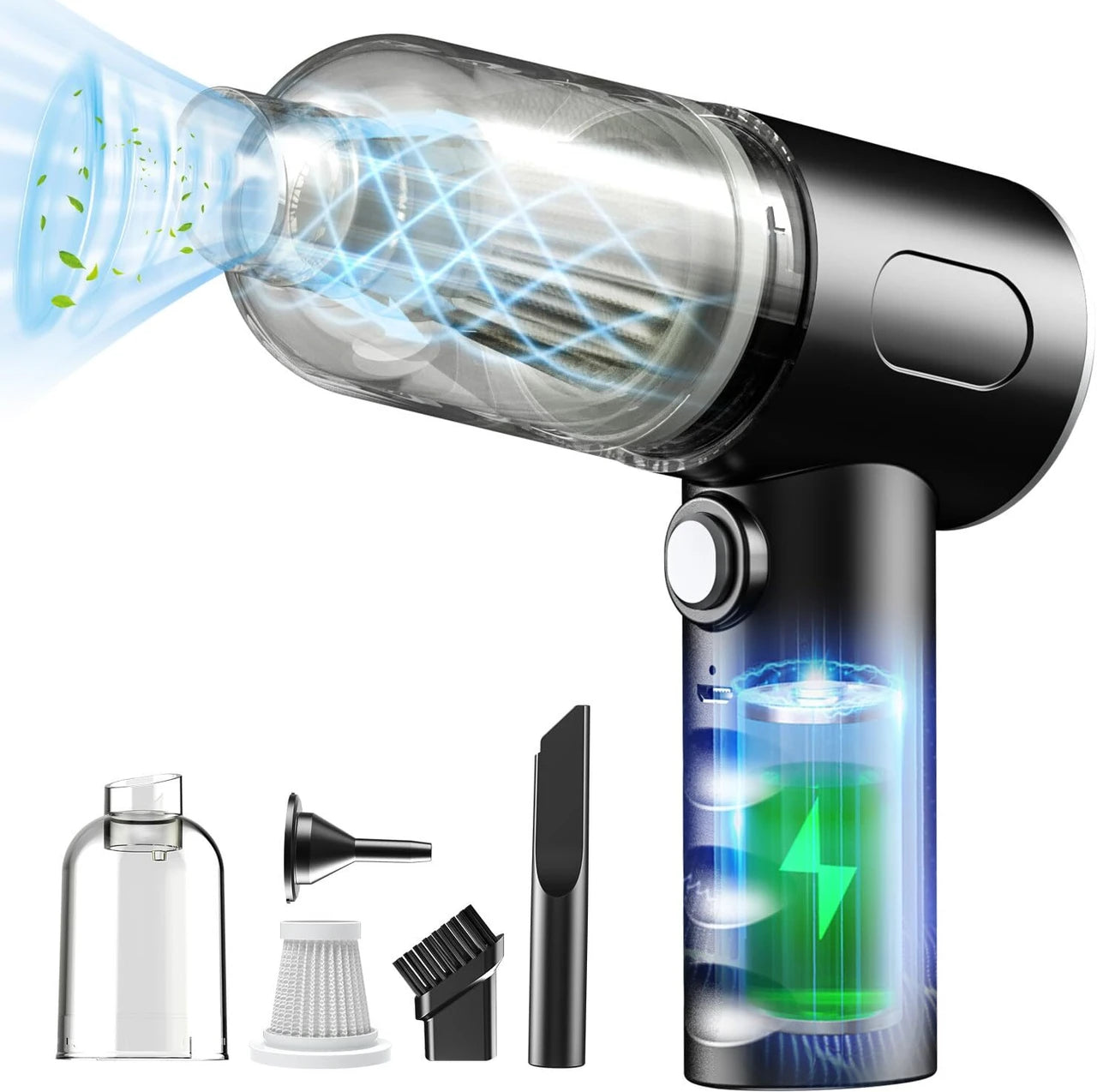 3-in-1 Wireless Handheld Vacuum Cleaner for Home, Car & Office