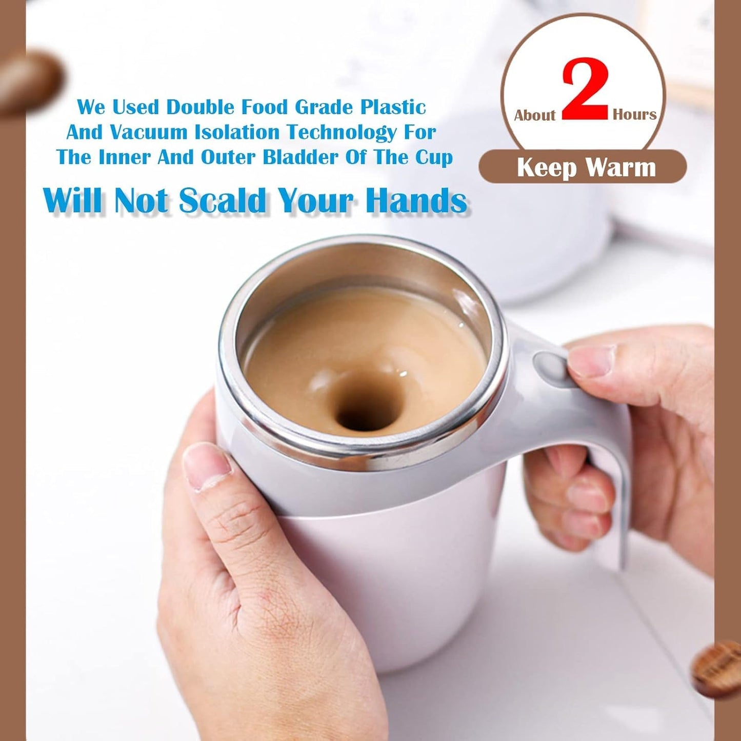 Automatic Magnetic Stirring Thermal Cup