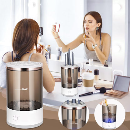 Electric Makeup Brush Cleaner & Dryer Machine (Automatic USB Makeup Brush Cleaner)