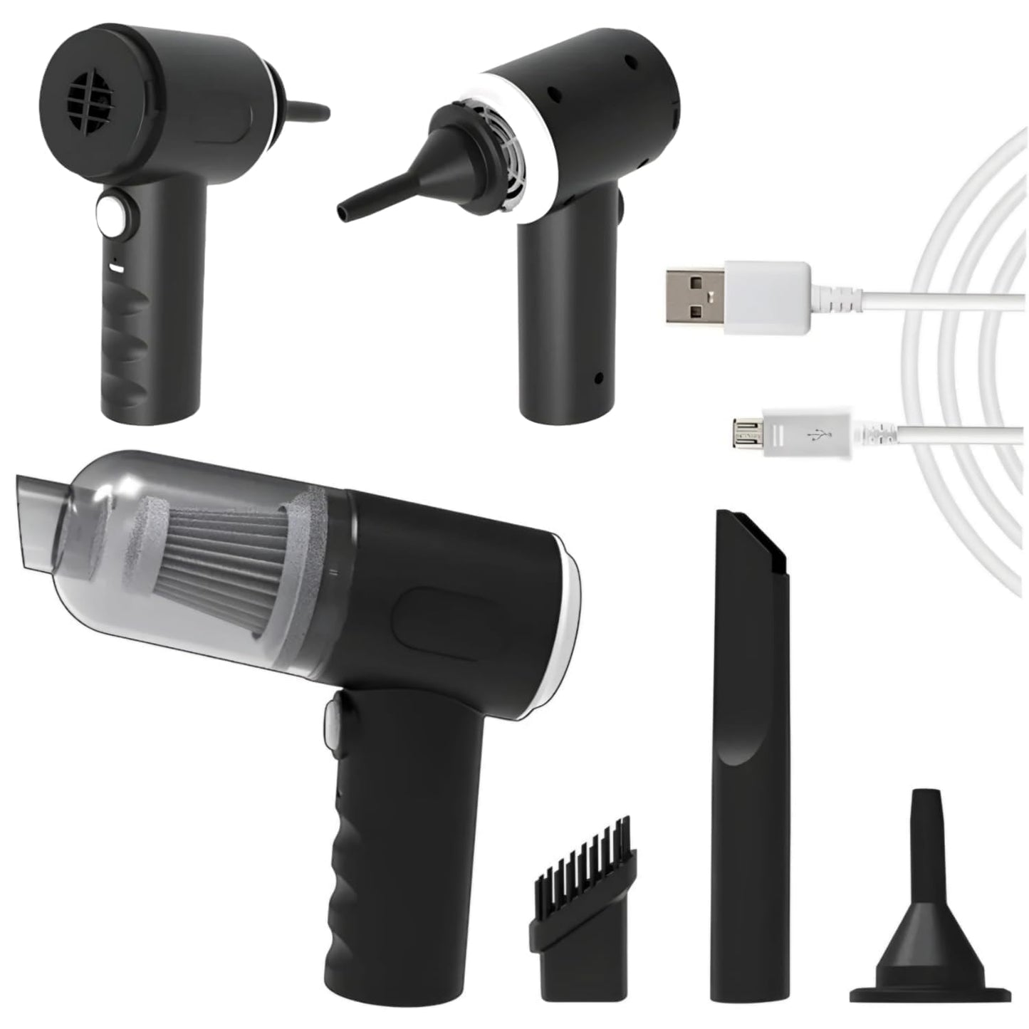 3-in-1 Wireless Handheld Vacuum Cleaner for Home, Car & Office