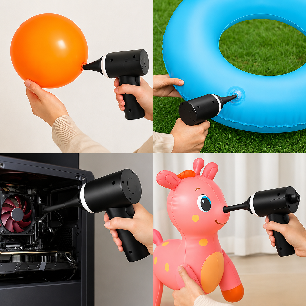 3-in-1 Wireless Handheld Vacuum Cleaner for Home, Car & Office