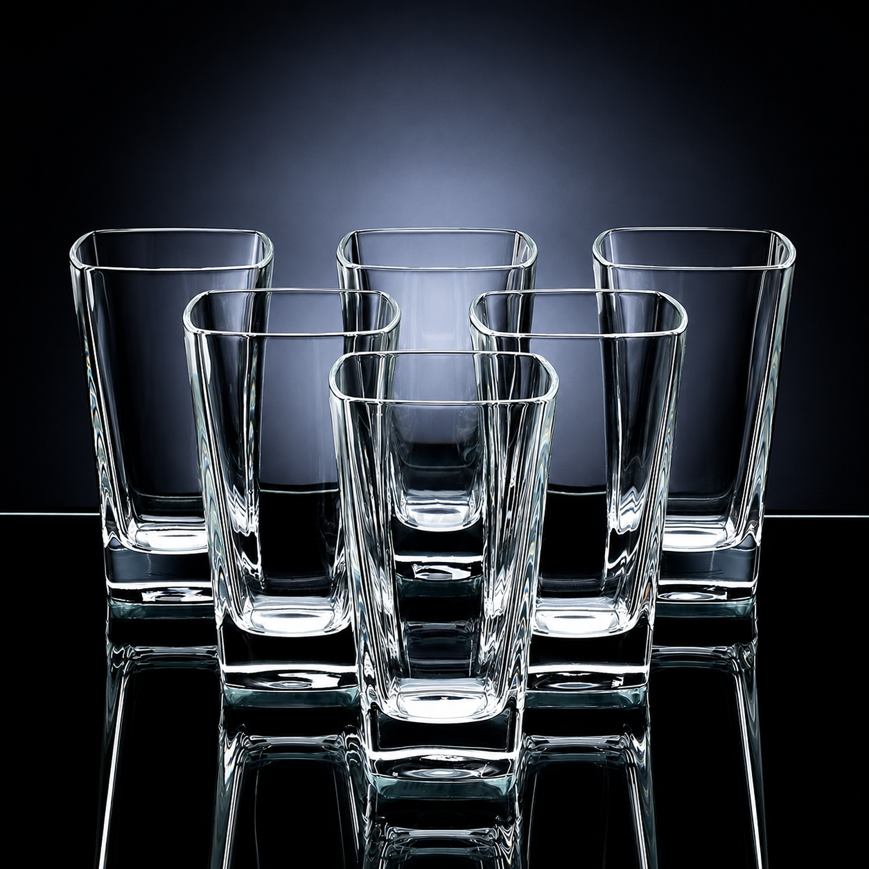 Premium Polycarbonate Unbreakable Water & Juice Glass Set