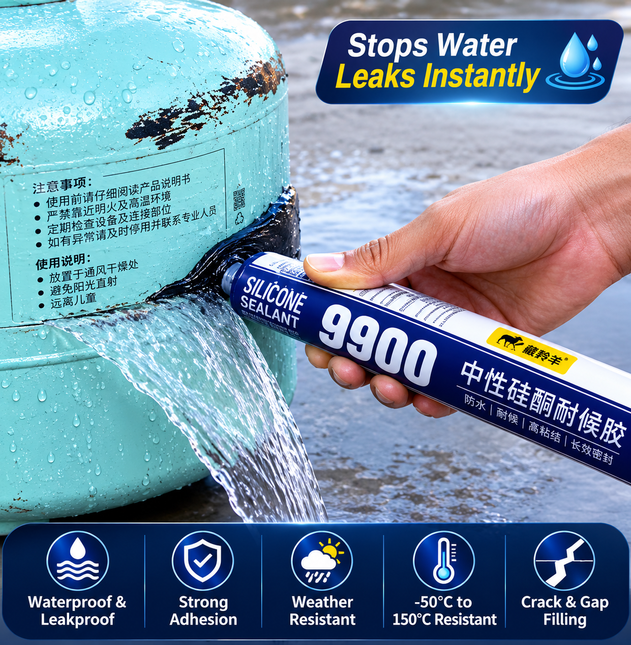 9900 High-Strength Structural Silicone Sealant